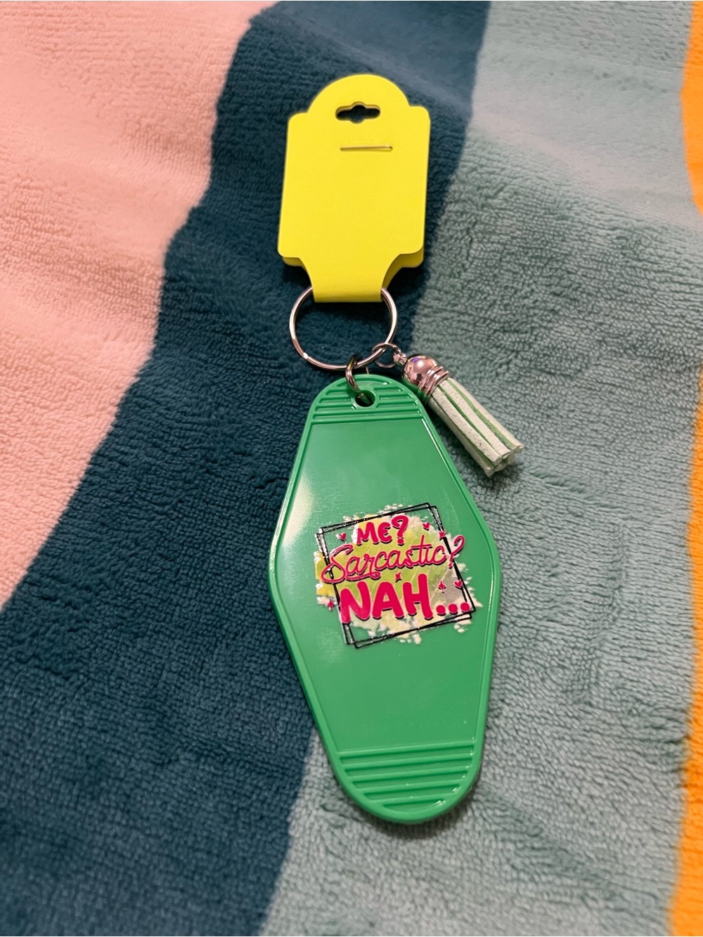Me, Sarcastic? Keychain ✨